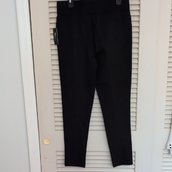 Rhinestone Black Leggings - Picture 7 of 8